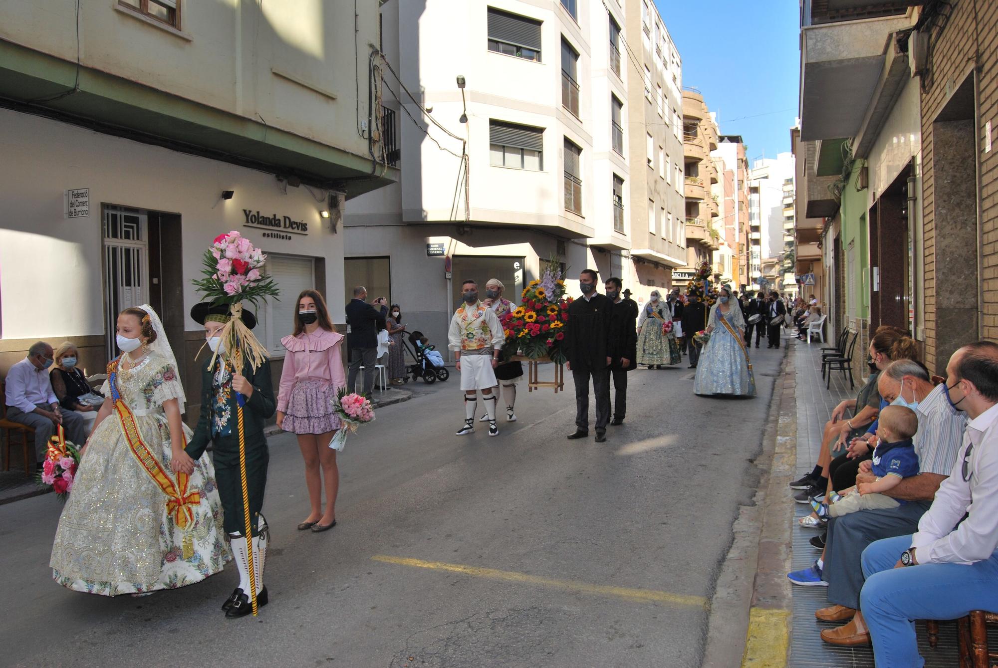 Ofrenda a la patrona de Burriana