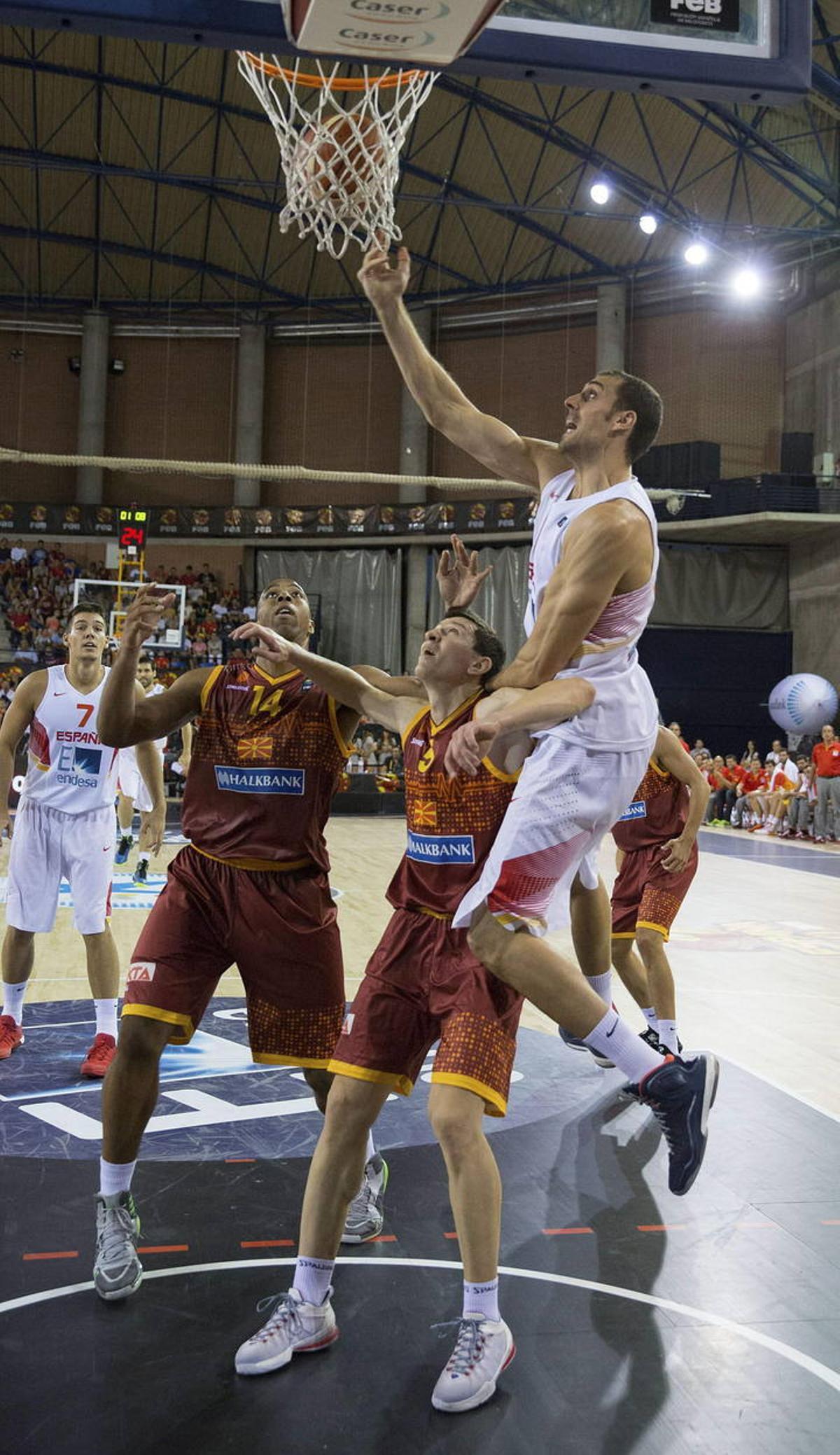 Eurobasket 2015: España - Macedonia Eurobasket 2015: España - Macedonia