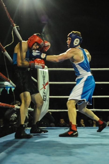 La noche del mejor boxeo gallego