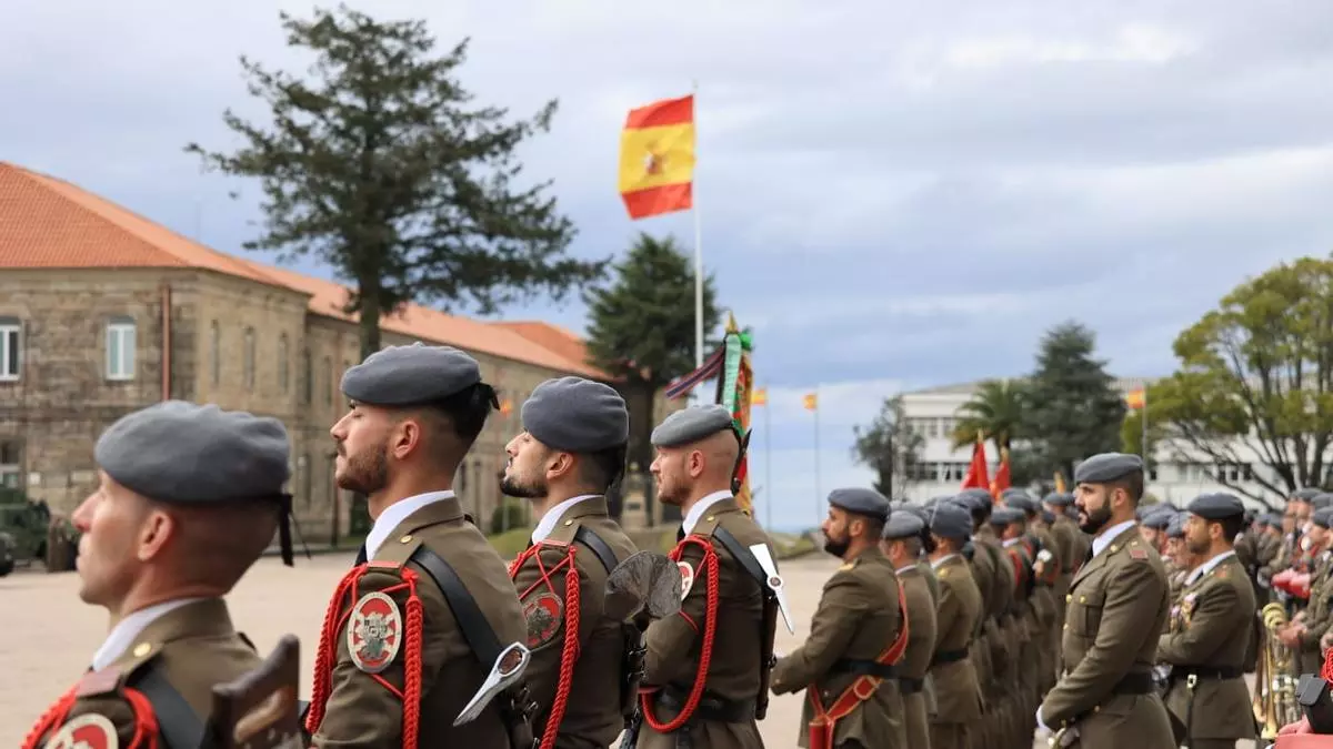 La Brilat celebra en Pontevedra la Inmaculada Concepción, patrona de Infantería