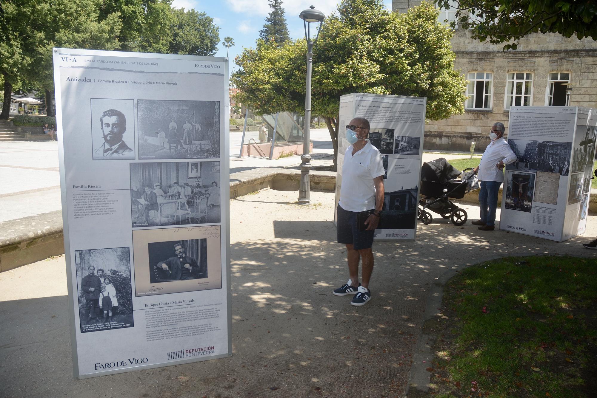 Un paseo por Pontevedra con Emilia Pardo Bazán a través de FARO