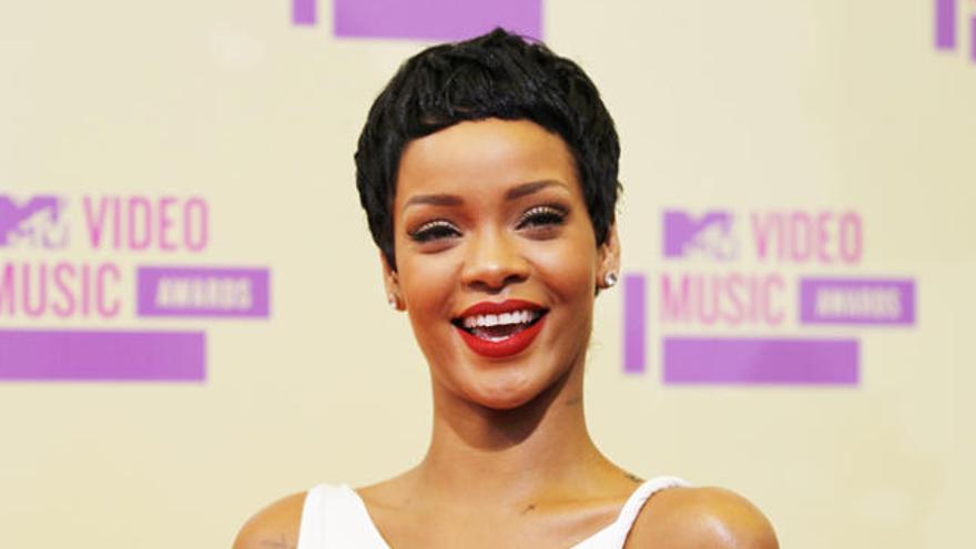 La cantante de Barbados Rihanna.