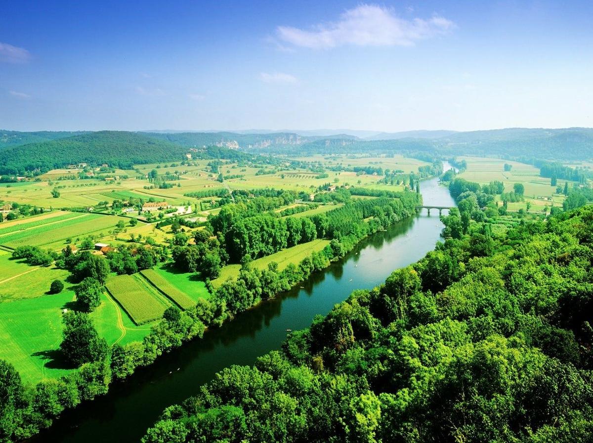 12. Valle del Dordoña, Francia