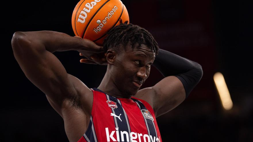 Khalifa Diop, jugador del Baskonia: «Hay que tener algo de paciencia con el CB Gran Canaria»