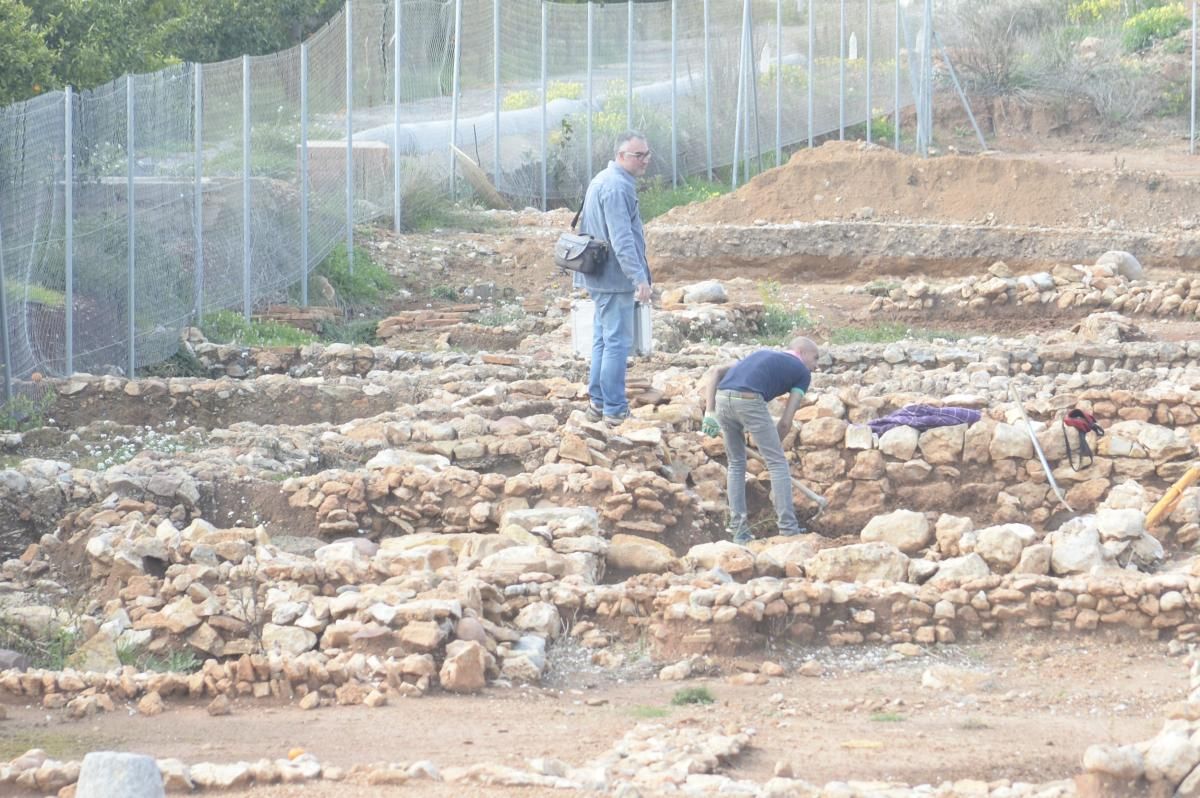 Obras en la villa romana de Castellón