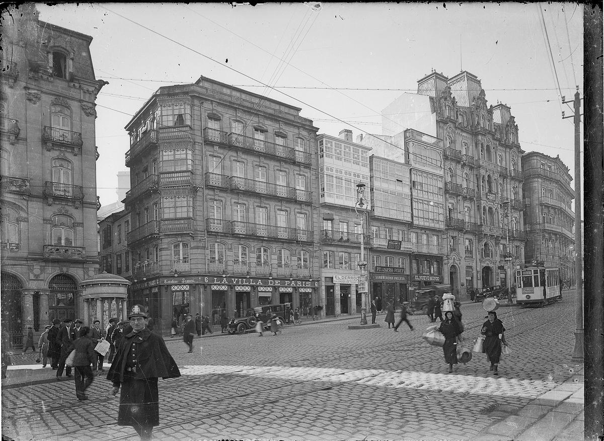 Porta do Sol en 1927. Porta do Sol en 1927.