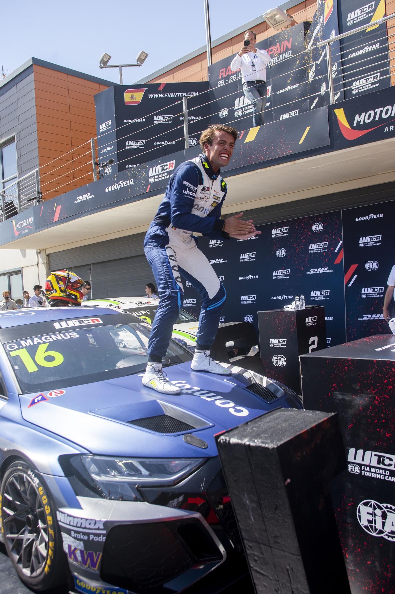 Domingo de carreras en Motorland Aragón con el Mundial de Turismos (WTCR)