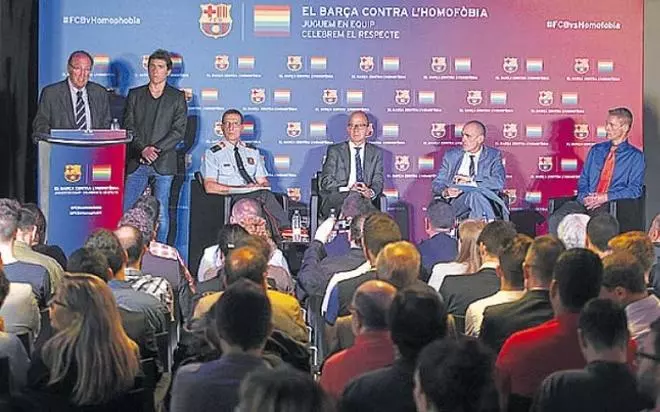 El Barça, contra la homofobia