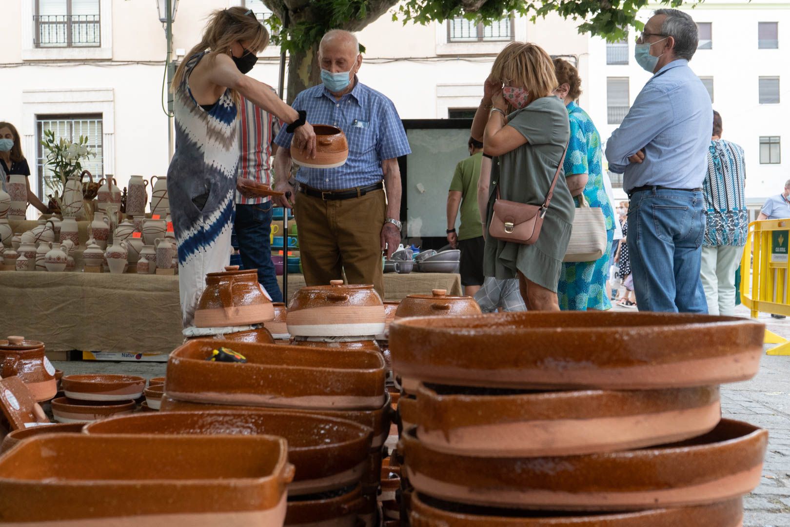 GALERÍA | La Feria de la Cerámica y Alfarería Popular de Zamora 2021, en imágenes