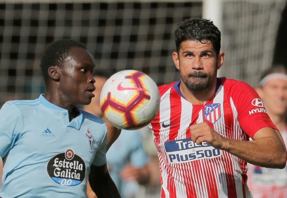 Intensidad a flor de piel en el duelo entre celestes y rojiblancos en el estadio de Balaídos.