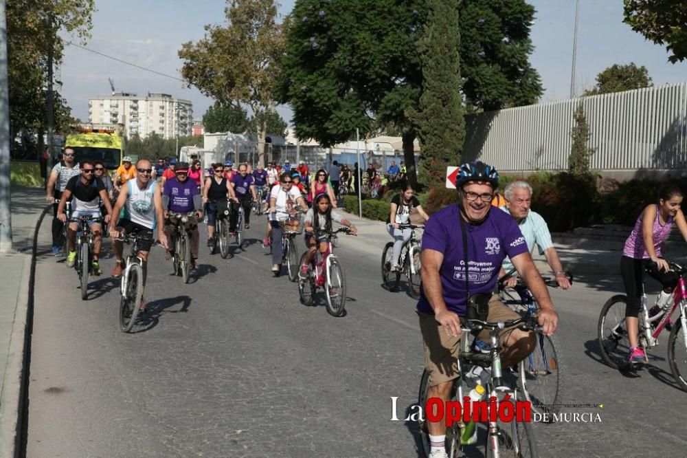 Ciclopaseo para clausular en Lorca los JDG