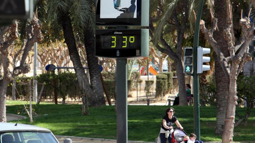 La Región superará los 30 grados este martes