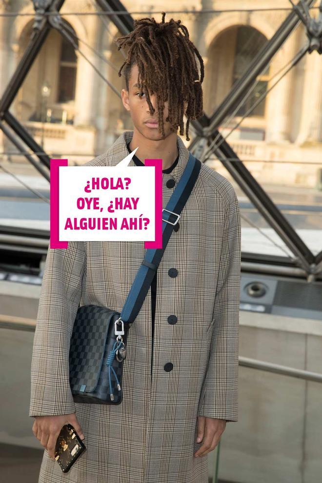 Jaden Smith en el desfile de Chanel