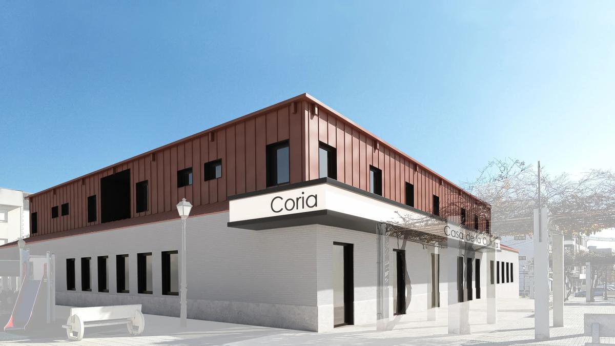 Imagen del nuevo edificio que se recoge en el proyecto.