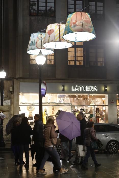 Luces de Navidad en Gijón