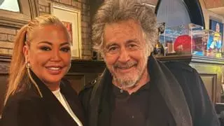 Belén Esteban da el salto a Hollywood: la comentada fotografía de su encuentro con Al Pacino