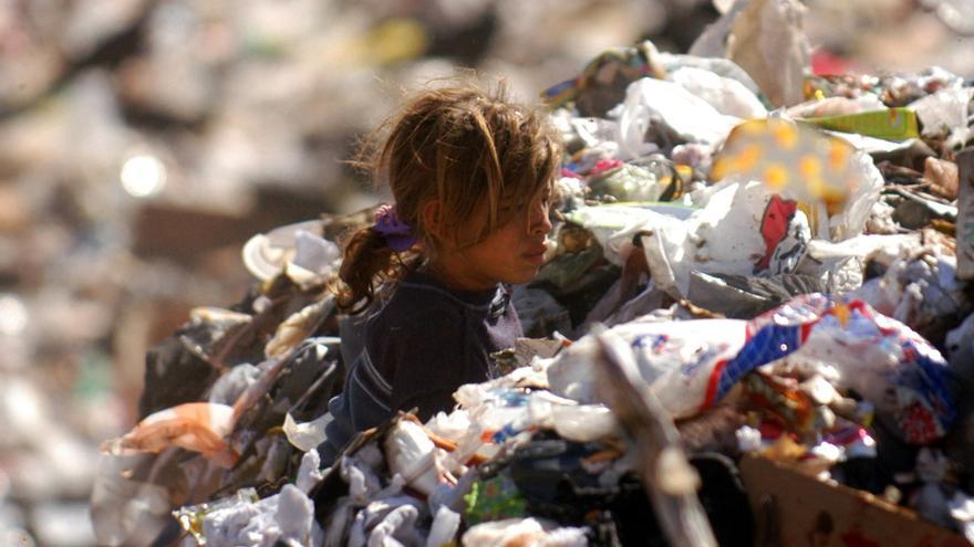 Pobreza infantil en España