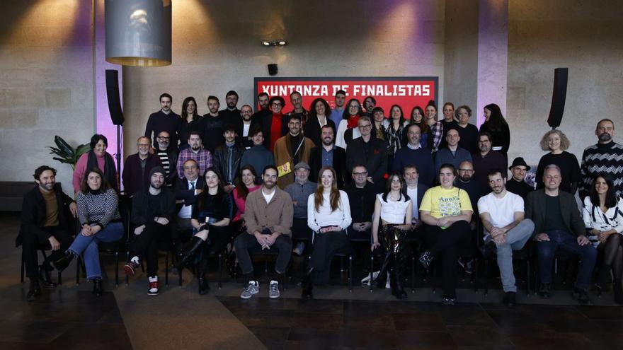 Allariz reunió a los finalistas de los premios Mestre Mateo, a dos semanas de la gala