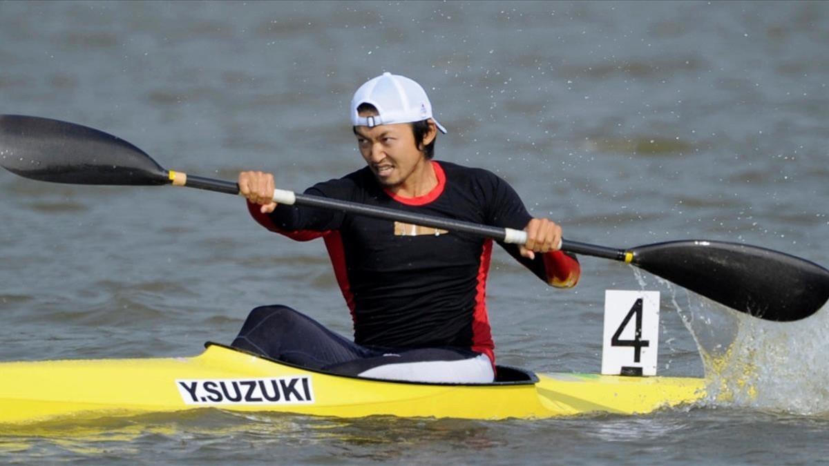 zentauroepp41546316 japan s yasuhiro suzuki competes in the men s kayak single r180119124705