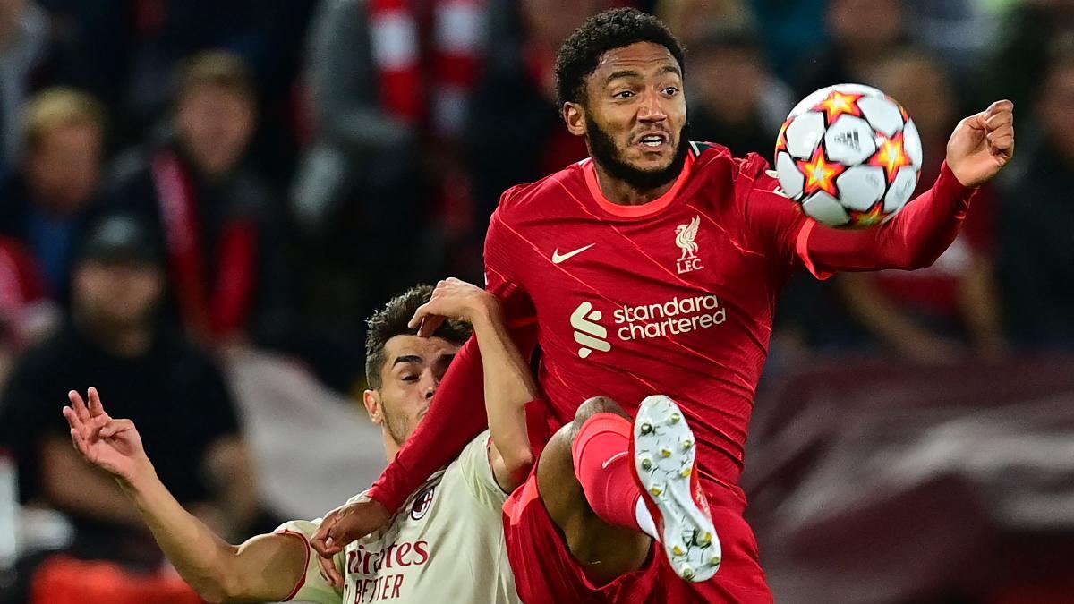 Joe Gomez, jugador del Liverpool