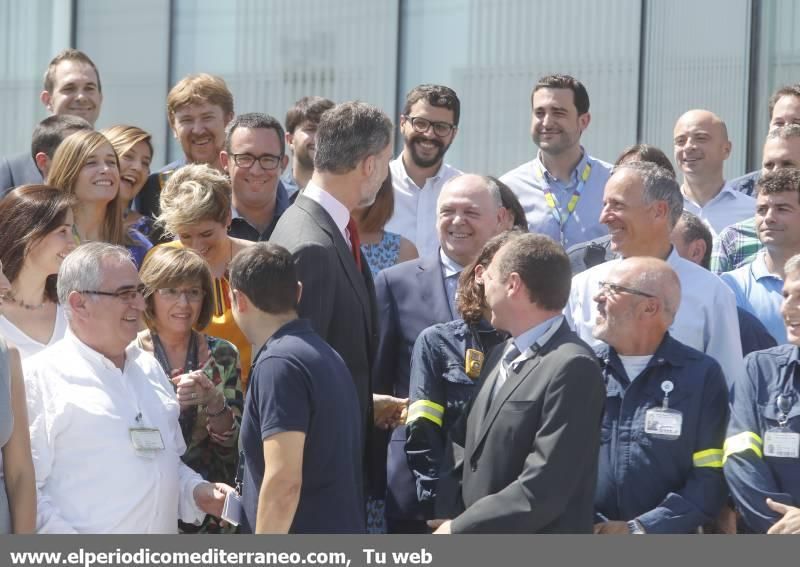 Visita del Rey a BP en Castellón