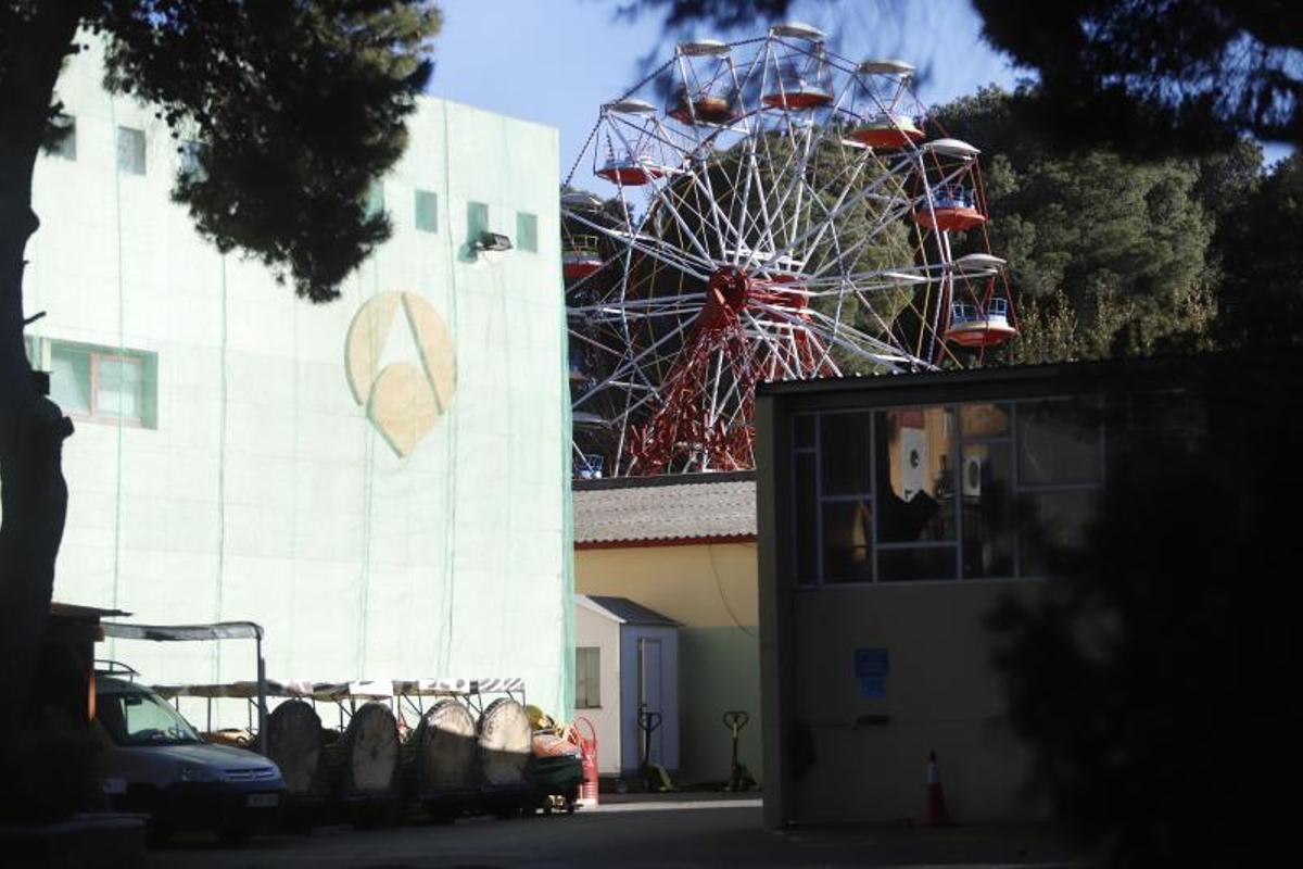Estado actual del Parque de Atracciones de Zaragoza.