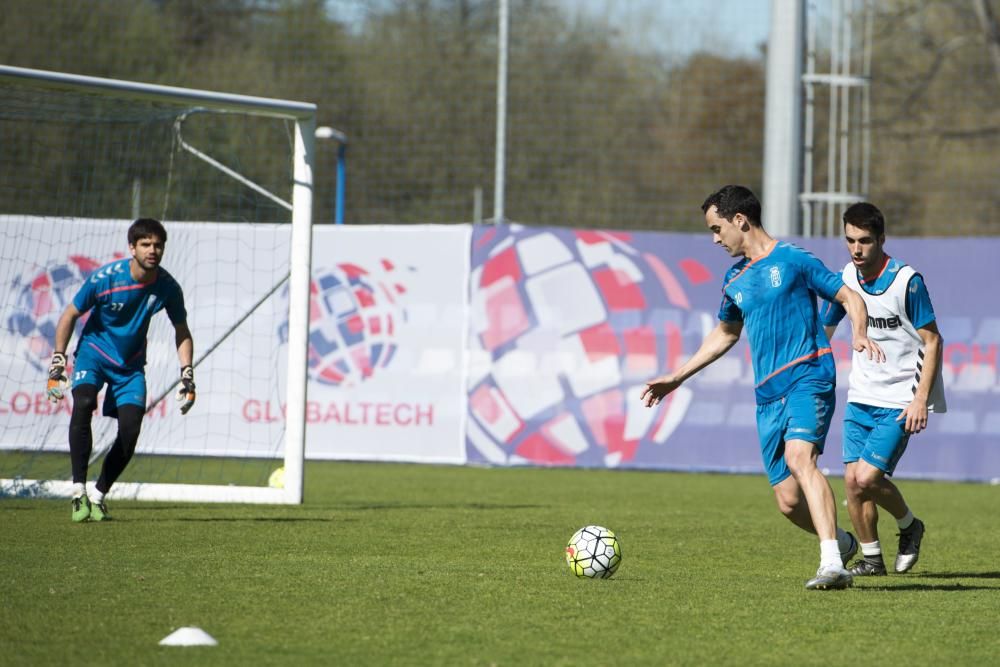 Entrenamiento del Real Oviedo