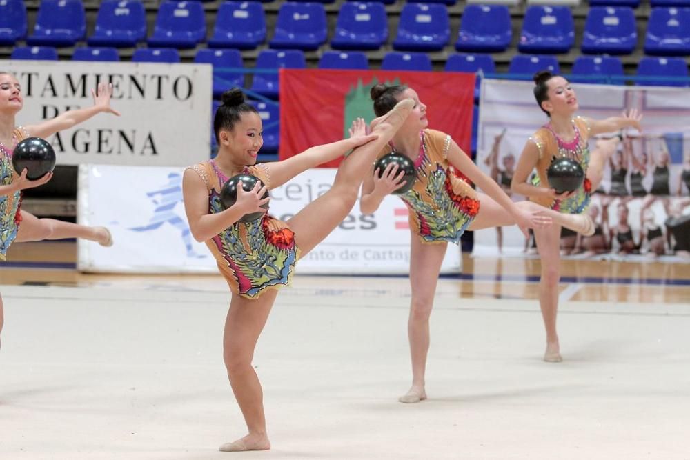 Campeonato regional de Gimnasia Rítimica en Cartag