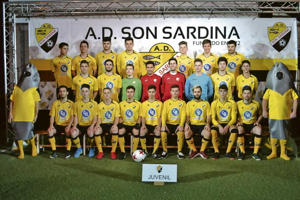Son Sardina FC presenta sus equipaciones