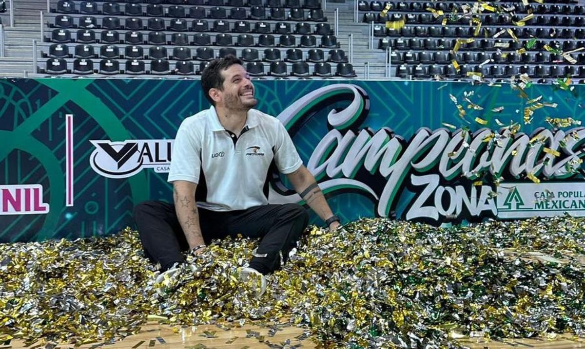 José Antonio Santaella, tras clasificarse para la final de la liga mexicana.