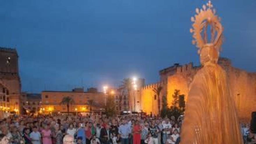 Nueva estatua de la Virgen de la Asunción