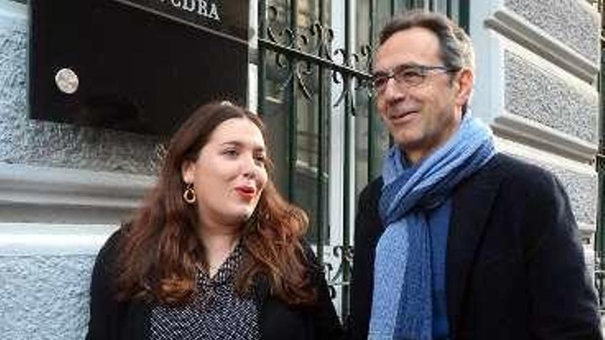 Ángela Rodríguez y Luis Rei. // R.V.