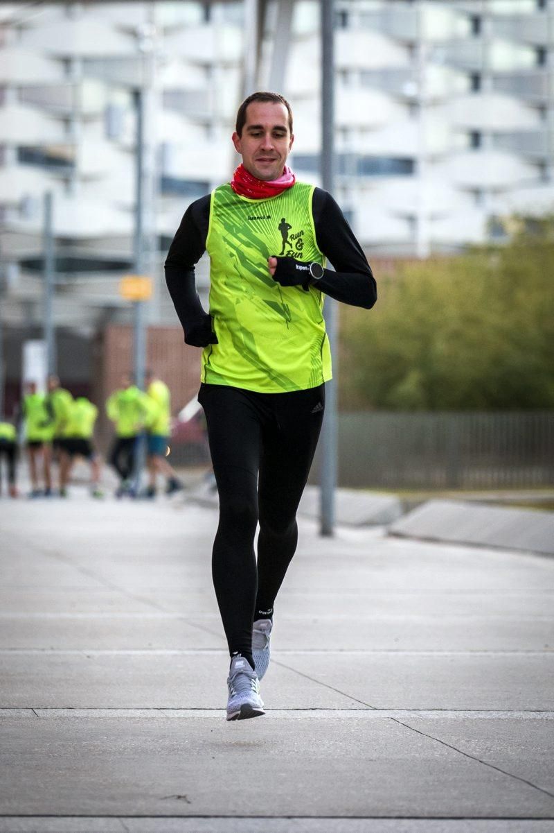 Los componentes de Run&Fun preparan la maratón de Valencia