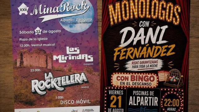El Mirarock y Dani Fernández, en Alpartir.