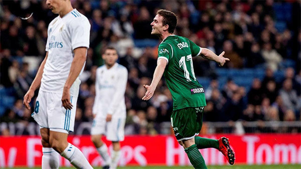 LACOPA | Real Madrid - Leganés (1-2): El gol de Eraso que inició la remontada del Leganés