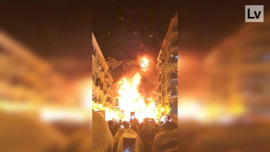 Fallas de València 2018 | Cremà de la falla Convento Jerusalén