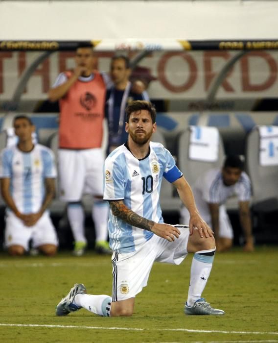 La decepción de Messi en la Copa América