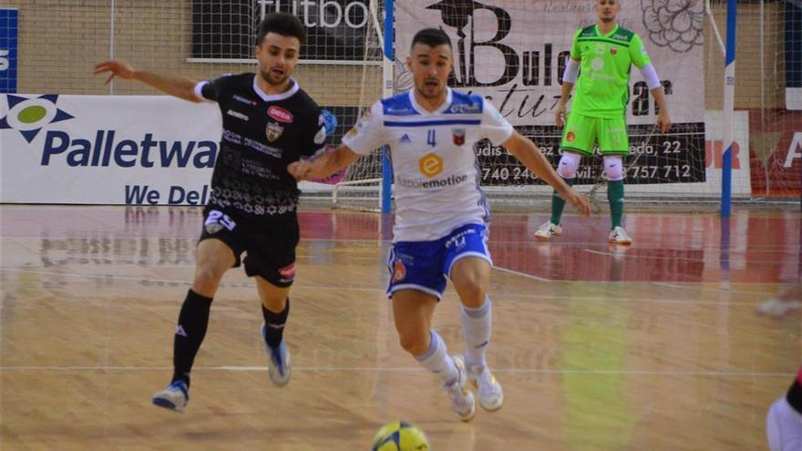 El Córdoba Patrimonio Futsal tira de fe para empatar en Zaragoza