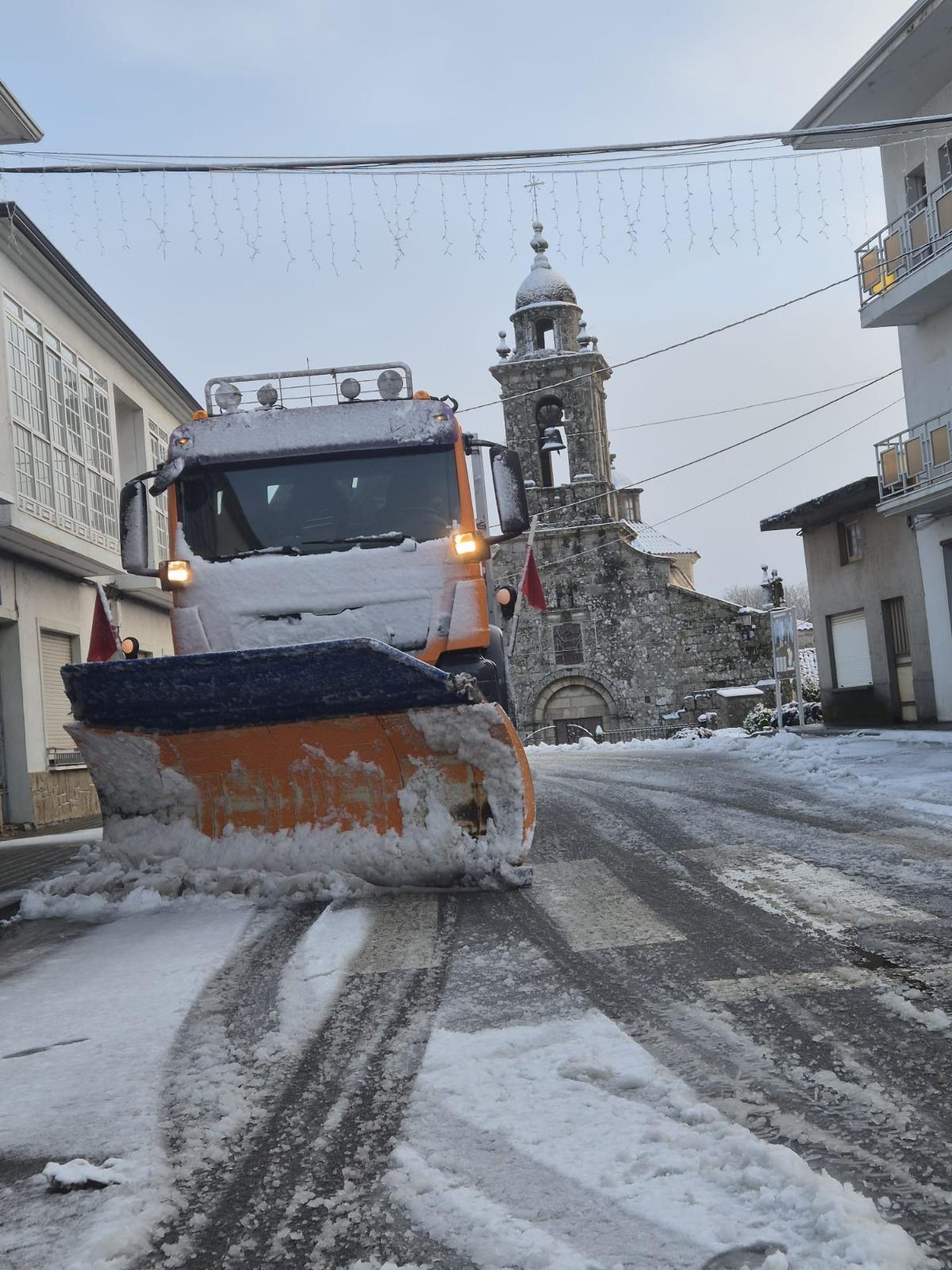 San Xoán de Río, esta mañana.