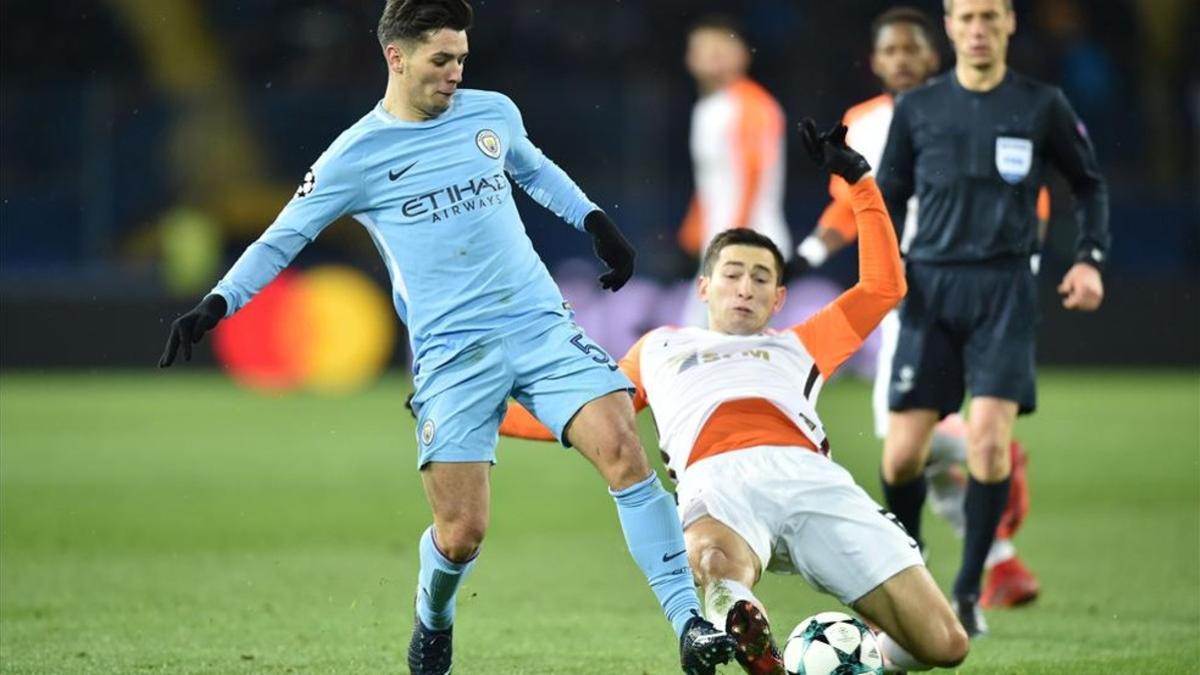 Brahim Díaz debutó en Champions de la mano de Guardiola