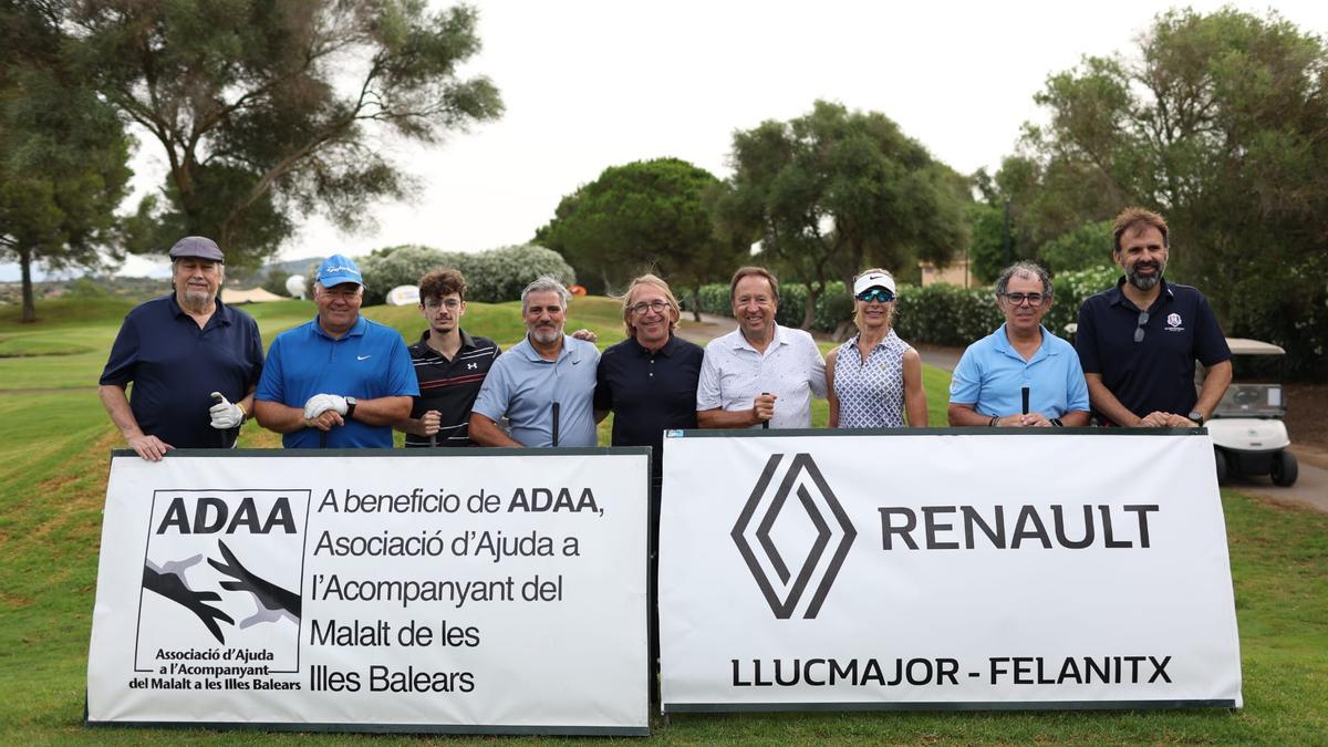 Salida oficial del torneo en el Tee 1.