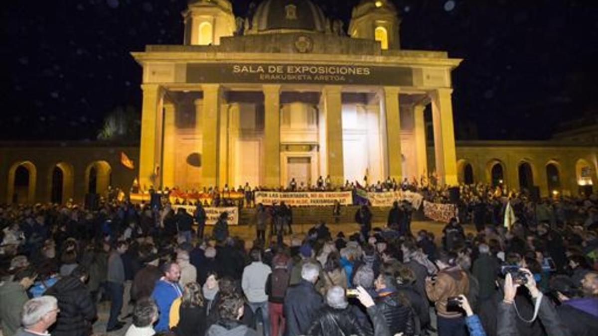 Manifestación contra el fascismo y por la libertad.  19 de noviembre del 2016.Volum doluptat. Dui eriusci nciliqu