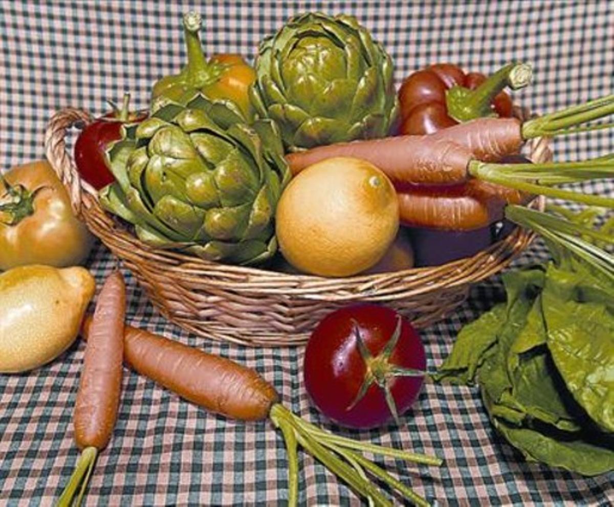 Bodegó de productes frescos de l’horta. Bodegó de productes frescos de l’horta.