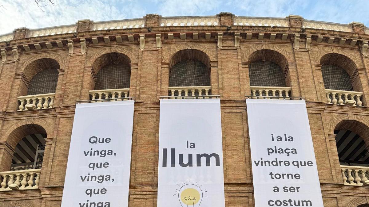 Imagen del cartel aparecido hoy.