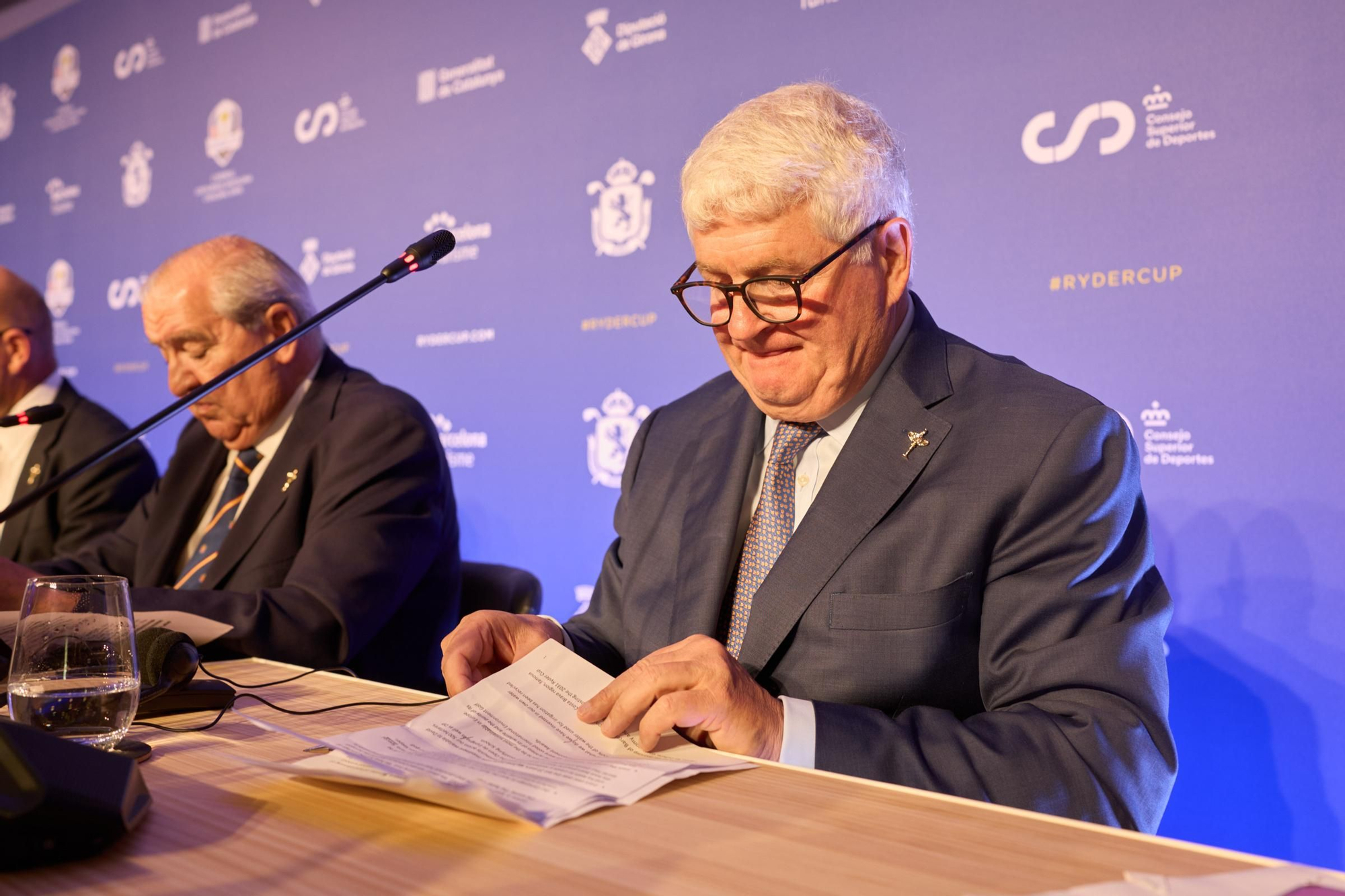 Les imatges de la presentació de la Ryder Cup 2031 a l'Hotel Camiral