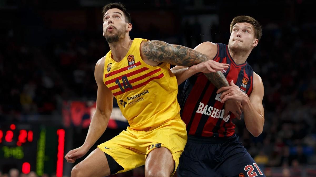 Willy Hernangómez, ante Baskonia