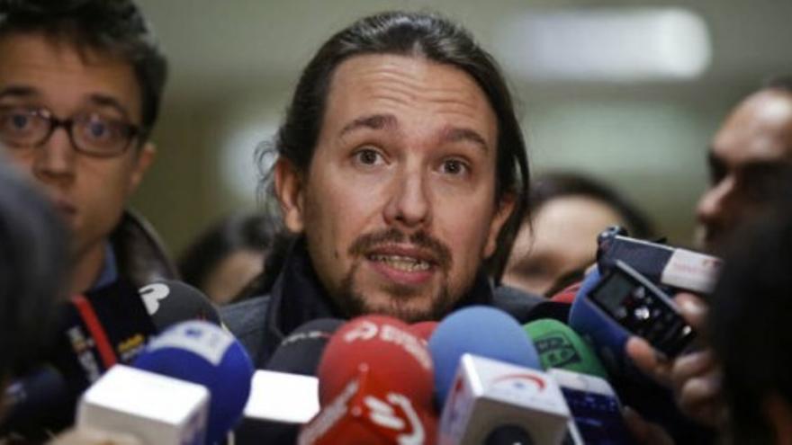 Iglesias descarta el apoyo de Podemos a pacto con Ciudadanos