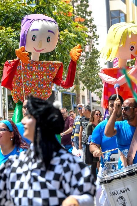 TELDE. SAN GREGORIO. TELDE. Telde cambia la hora. En la zona comercial abierta de San Gregorio se celebra el cambio de hora con diversas actividades. Hay ludoparque gigante, tiro con arco para niños, feria de artesanía, karts, entre otros.  | 30/03/2019 | Fotógrafo: Juan Carlos Castro