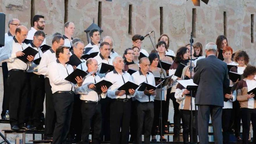 El grupo Alollano durante una de sus últimas actuaciones en la capital.