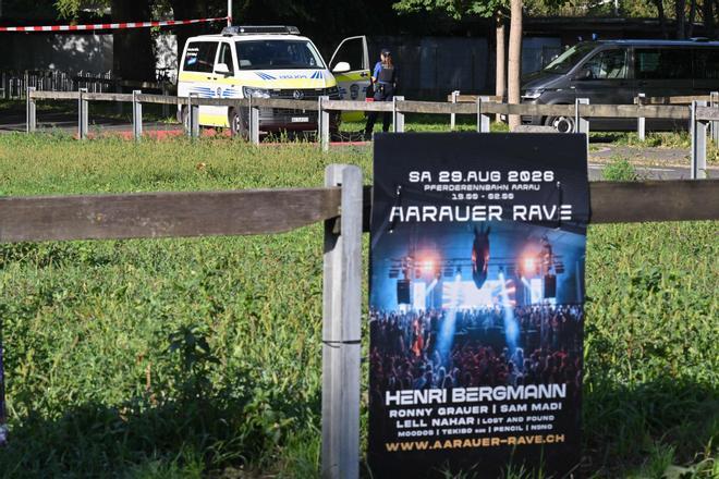 Tiroteo mortal en una rave en Aarau, al norte de Suiza